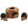 thumbnail image 2 of Zippypaws - Woodland Friends Burrow, Interactive Squeaky Hide And Seek Plush Dog Toy - Hedgehog Den, 2 of 3