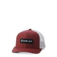 thumbnail image 2 of Ariat A300015504 Mens Logo Mesh Baseball Hat Cap, Red - Rectangle, 2 of 3