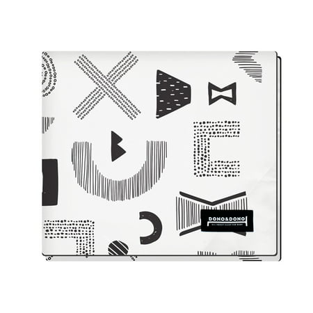 UPC: 8809468693876 | Dono&Dono All Seasons Cotton Cuddle Blanket for Babies and Kids (Maze Letter)