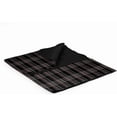 thumbnail image 3 of Picnic TIME Outdoor Picnic Blanket Tote, 59"x51" Foldable Beach & Camping Blanket with Soft Fleece, Water-Resistant Bottom, Adjustable Strap & Zippered Pocket (Black Checkers), 3 of 10
