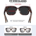 thumbnail image 5 of Polarized Fit-Over Sunglasses for Men and Women, UV400 Driving Shades, 5 of 6