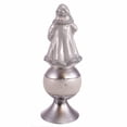 thumbnail image 2 of Kurt S. Adler Noble Gems Silver Santa Tree Topper, 8.75-Inch, 2 of 3