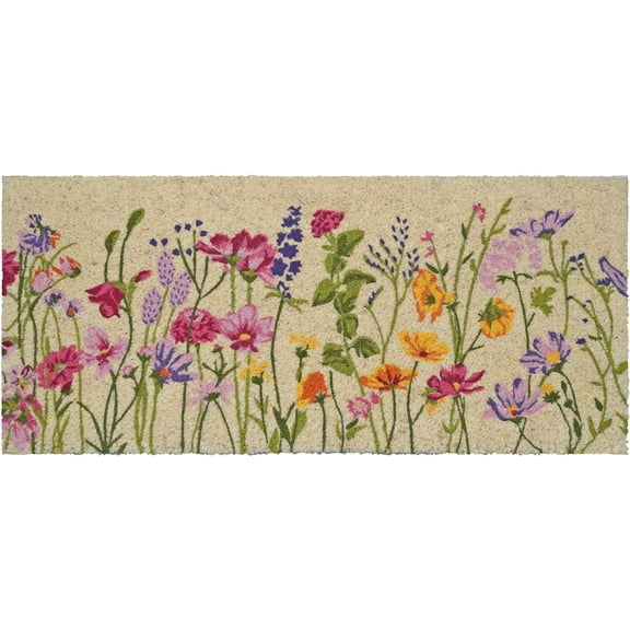 Calloway Mills 112881840 Blooming Garden Doormat 18" x 40"