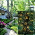 thumbnail image 4 of Heduofu Tree Birds Owls Lantern House in Forest Fairy Garden Yard Flag Double Sided, Welcome House Flag Banners for Patio Lawn Outdoor Home Decor White, 4 of 6