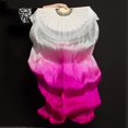 thumbnail image 3 of Douxi Silk Belly Dance Double Fan Colorido Largo Ventilador De Seda Extendido Baile En La Biblioteca, 3 of 4