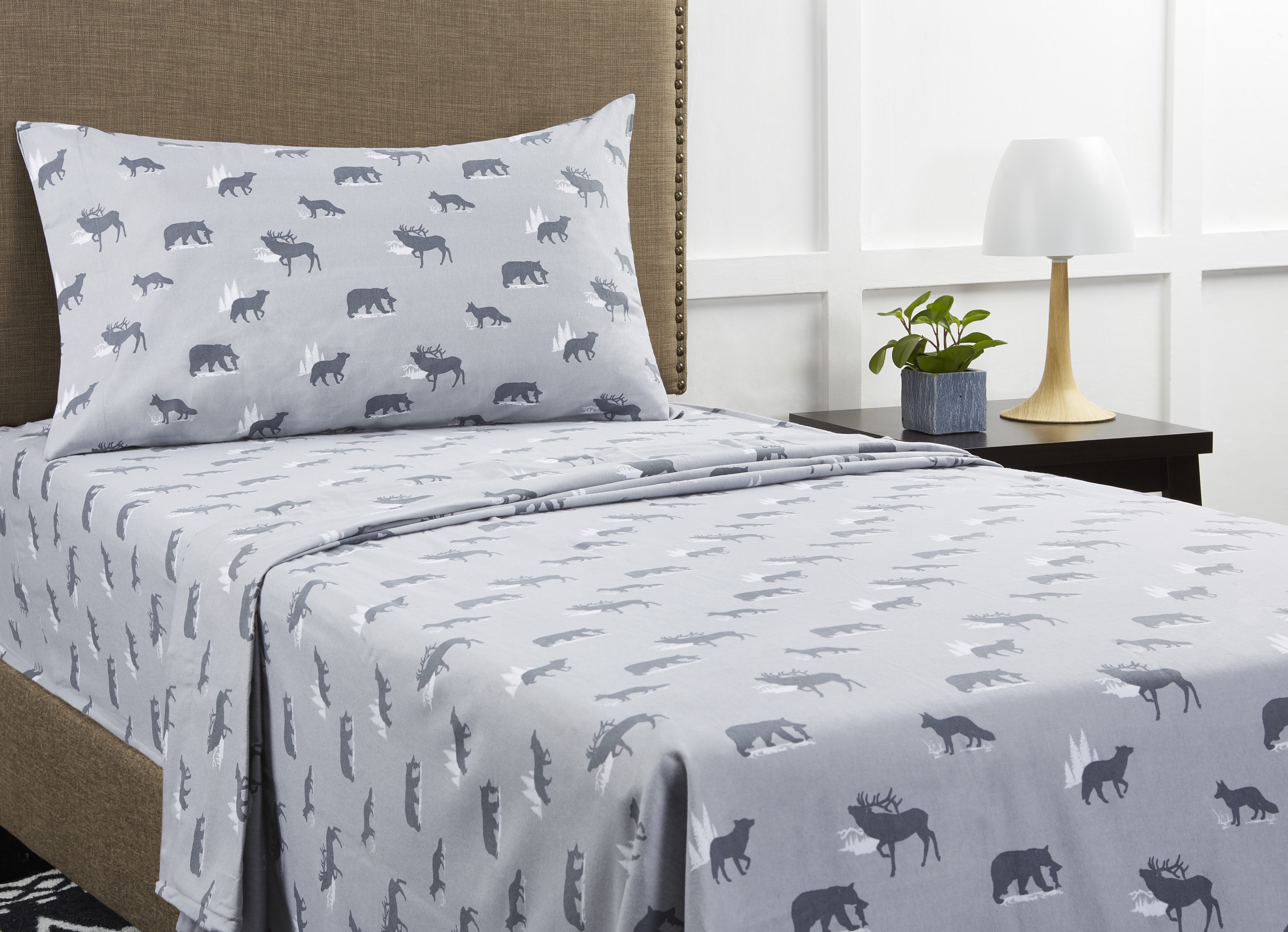 amazon flannel sheets king