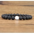 thumbnail image 4 of Pulsera de pareja de nubuck con bomba de piedra, cuerda sexual, 4 of 4