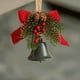 thumbnail image 3 of Decoraciones de Árbol de Navidad Ornamento de Campana de Metal Rústico con Agujas de Pino Bayas Arco,Colgante para Corona Puerta Ventana Boda Fiesta Tienda Alegría de Vacaciones,Ornamentos de Árbol De, 3 of 6