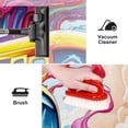 thumbnail image 5 of Graffiti Runner Rugs: Rectangular 15.7"x59" Washable Absorbent Rubber Mat Kitchen Mat, 5 of 6