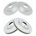 thumbnail image 2 of TRQ Front & Rear Brake Performance Rotor Kit for 2006-2011 Buick Lucerne BRA15024, 2 of 6