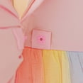 thumbnail image 6 of Tiijoy Big Girls Rainbow Tutu Maxi Dress Birthday Party Princess Dress, Sizes 8-9, 6 of 8