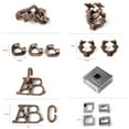 thumbnail image 2 of TISHITA 4pcs/set Intellectual Creative Leisure Puzzle Metal Lock Toy 3, 2 of 8