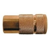 Coilhose Pneumatics Coilflow ARO Interchange Series Coupler, 1/4 in (NPT) F, Brass