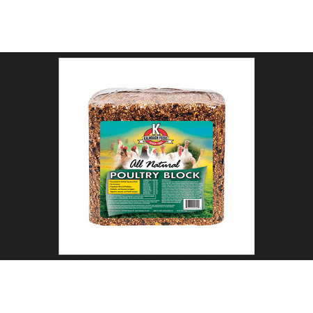 Kalmbach How To - Kalmbach Feeds 25 lb. For Chickens Block Poultry Feed