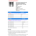 thumbnail image 2 of Front and Rear Suspension Strut and Shock Absorber Assembly Kit - Compatible with 2007 - 2019 GMC Yukon 2008 2009 2010 2011 2012 2013 2014 2015 2016 2017 2018, 2 of 2