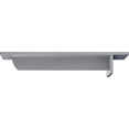 thumbnail image 4 of Ekena Millwork 3"W x 12"D x 2"H Heaton Hidden Support Steel Bracket w/ 8" Support Depth, Hammered Light Blue, 4 of 11