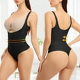 thumbnail image 3 of FITVALEN Women Thong Bodysuit Tummy Control Shapewear Fajas Colombianas Open Bust Bodysuit Slimmer Body Shaper, 3 of 6