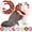 Chocolate, variant on Minzimin 1Pcs Cat Cone Collar Soft, Cat Recovery Collar for Wound Healing Cute Donut Adjustable Kitten Cones to Stop Licking Comfortable Lightweight Neck Elizabethan Collars for Kittens After Surgery