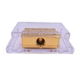 thumbnail image 1 of ziyahi Car Audio Power Terminal Block Stereo Junction Box Distribution Audio Power Terminal Block Boxes Automotive Automobile Repair Upgrade Accessories Brass, 1 of 9