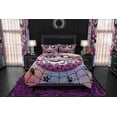 thumbnail image 3 of Whimsigoth Bedding Set, Comforter or Duvet, Funny Daruma, Japanese Pastel Goth, 3 of 7