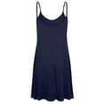 thumbnail image 3 of Doublju Women's Casual Spaghetti Loose Swing Slip Dress (Plus Size Available), 3 of 4