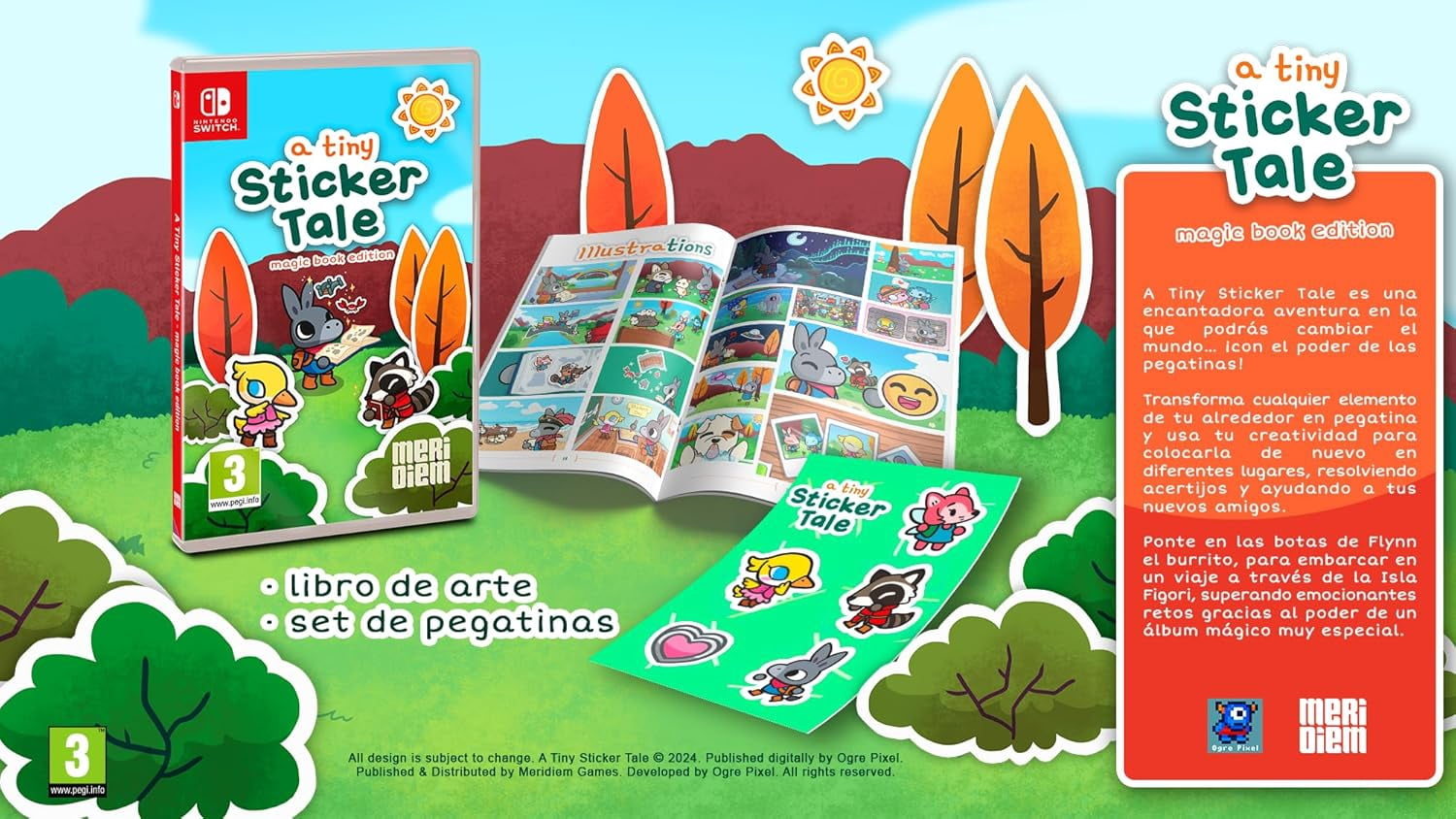 A Tiny Sticker Tale - Magic Book Edition [Nintendo Switch]