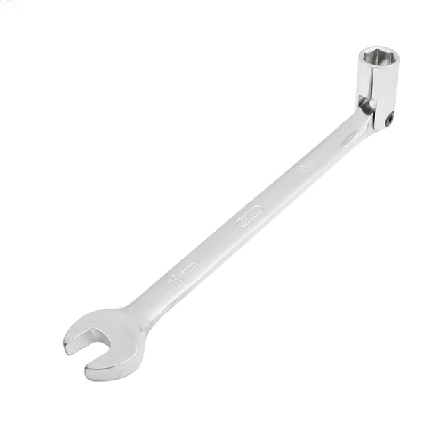 Llave de vaso hexagonal de doble extremo de acero inoxidable, combinación de llave de 10 mm
