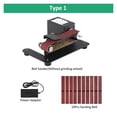 thumbnail image 4 of 250W Mini Belt Sander Electric Bench Grinder Sanding Machine 7 Speed Adjustable Control Small Grinder Sharpener Polisher Machine
--------
,Low Vibration, 4 of 6