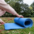 thumbnail image 6 of BOBOKY  Yoga Mat 1-Inch Extra Thick High-Density Exercise Mat with Non-Slip Surface & Carry Strap for Men & Women Tear-Resistant Pilates Workout Mat for Home Gym, Floor Fitness,Blue, 6 of 8