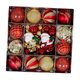 thumbnail image 1 of 44 Adornos Navideños de Bolas, Adornos Colgantes, Adornos de Navidad Viejo rojo dorado, 1 of 9