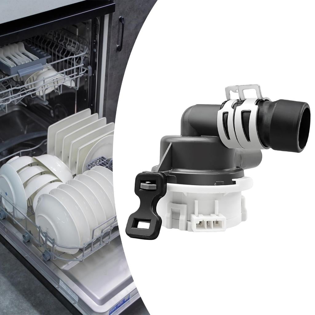 Dishwasher Drain Pump Corrosion Proof Plastic Construction Low Noise Operation
