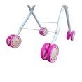 thumbnail image 4 of Carriola para Muñeca Accesorio The Baby Shop 56101800 estampado animales y flores Blanco -, 4 of 4