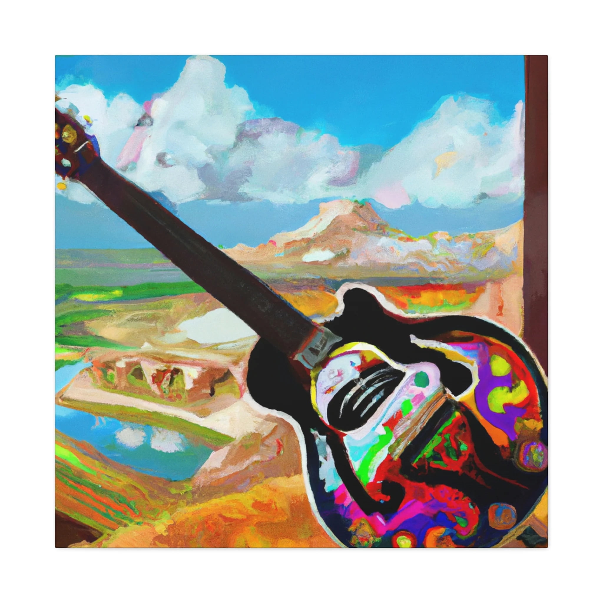 Mandolin Pop Symphony Canvas