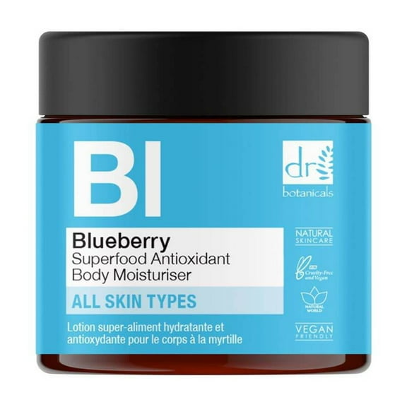 Dr Botanicals Blueberry Superfood Antioxidant Body Moisturizer 60ml