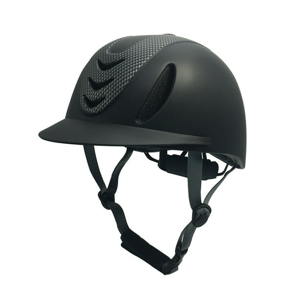 Sonducket Cascos de cabeza para montar a caballo, casco ecuestre duradero deportivo, gorro de montar resistente al polvo transpirable, caballos de carreras Cuidado ecuestre y deportes negro 4 Sonducket OD028675-06
