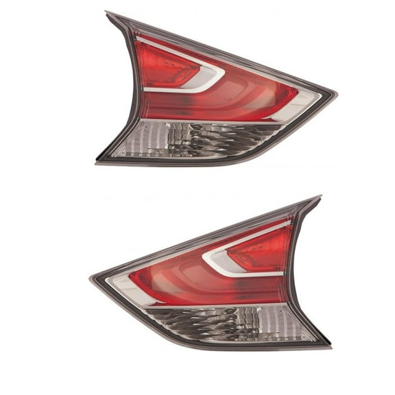 For Mazda 3 Tail Light 2014-2018 Pair Driver and Passenger Side | Inner | Sedan | Bulb Type | Clear | CAPA Certified | MA2802112