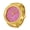 Gold-B, variant on Men Women Elastic Band Finger Watch: Glitter Round Simple Dial Quartz Ring Stretch Strap Watches for Mother's Day