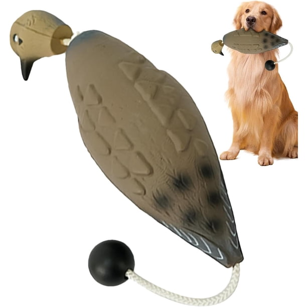 Juguete parachoques de pato | Dead Duck Dummys Parachoques para entrenamiento de perros de caza, señuelos de juguete de espuma EVA para adiestramiento al aire libre, Retriever de aves acuáticas | Jugu