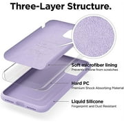 elago iPhone 11 Case [Lavender] - Premium Liquid Silicone, Raised Lip (Screen & Camera Protection), Slim Design