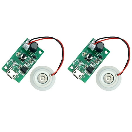

2X Ultrasonic Mist Maker Atomizer Transducer Atomizer Film Plate Accessories Humidifier Rubber Gasket 20MM