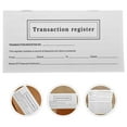 thumbnail image 3 of 10 Books of Check Register Bank Accounts Balance Checkbook Transaction Register Transaction Accessory, 3 of 9