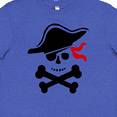 thumbnail image 4 of Inktastic Pirate Skull and Cross Bones Youth T-Shirt, 4 of 5