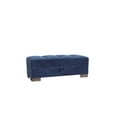thumbnail image 3 of Ottomanson Origins X Upholstered Storage Ottoman, Blue, 3 of 8