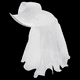 thumbnail image 3 of Sombrero de Vaquero para Mujer, Decoración Occidental, Velo, Sombrero de Sol, Sombreros de para Boda Nupcial, 3 of 9