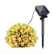 thumbnail image 2 of Cadena de luces solares con forma de flor de cerezo, impermeable, LED para exteriores, jardín, patio, decoración navideña para interiores (12 m, blanco cálido), 2 of 5