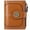 Brown, variant on Sendefn Small Women Wallet Genuine Leather Bifold Purse RFID Blocking Card Holder