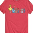 thumbnail image 3 of Sesame Street - Big Bird and Friends Group - Toddler and Youth Short Sleeve Graphic T-Shirt, 3 of 5