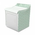 thumbnail image 2 of Sheep Washer Cover, Simplistic Illustration of Fluffy Animal Theme, Suitable for Dryer and Washing Machine, 29" x 28" x 40", Almond Green Green, by Ambesonne, 2 of 3