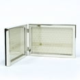 thumbnail image 3 of 6x4 Hinged Double Silver Standard Metal Picture Frame, 3 of 3