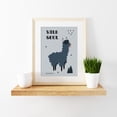 thumbnail image 2 of Koyal Wholesale Scandinavian Hello Llama Kids Wall Art Collection,  Wild Soul, 2 of 5